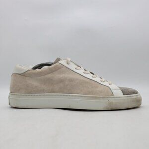 To Boot New York Adam Derrick Sneakers Men's Size 11 Gray Tan Suede Italy